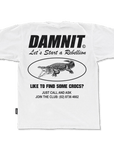 Damnit ® "Sharks & Crocs" Tee - Swanky Apparel Shop