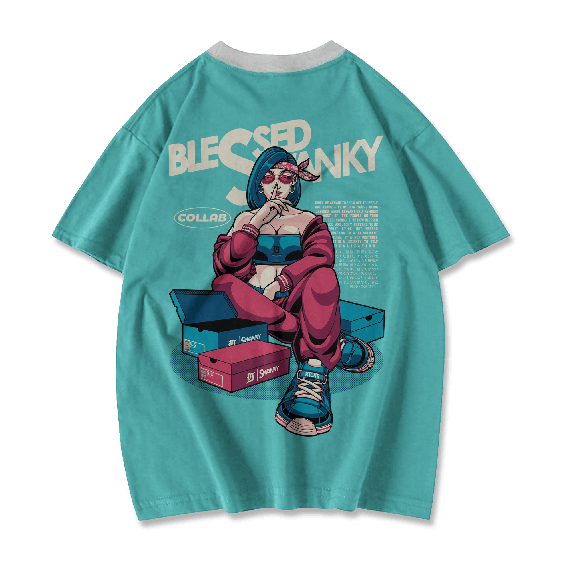 Swanky ® x Blessed ® "Sneaker Head" - Swanky Apparel Shop